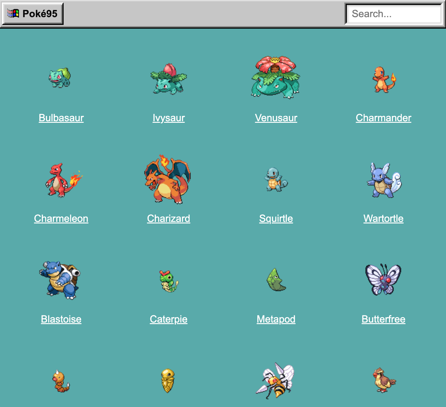 Pokédex App Screenshot